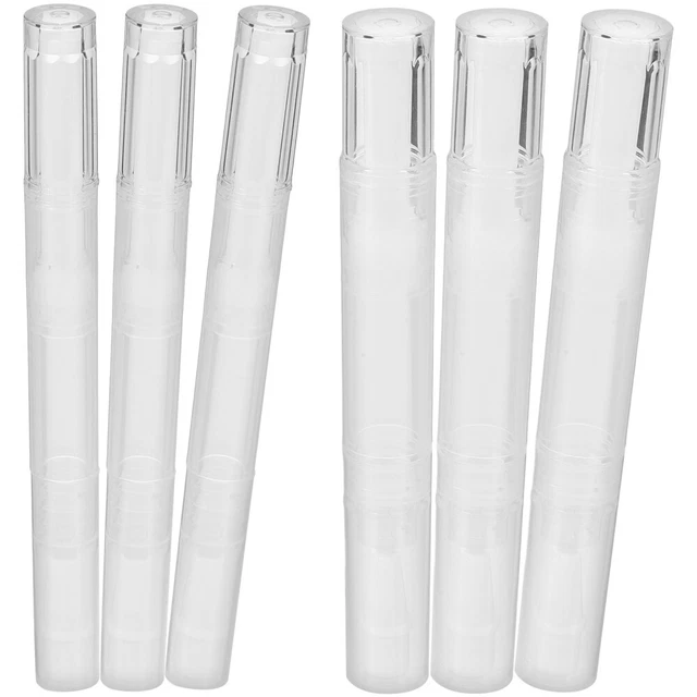 6 Stück Nagelölstifte, Lipgloss-Behälter, leere Nagelölstifte,
