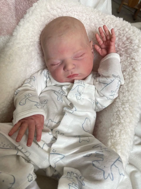 ÉDEN BÉBÉ reborn Baby Kit CHASE authentique rebornée par Martine Alard Prix ⬇️ EUR 390,00 - FR