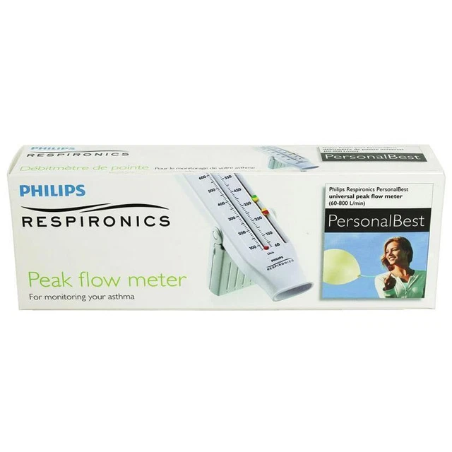 PHILIPS RESPIRONICS PERSONAL Best Peak Flow Meter Full Range (Asthma) £