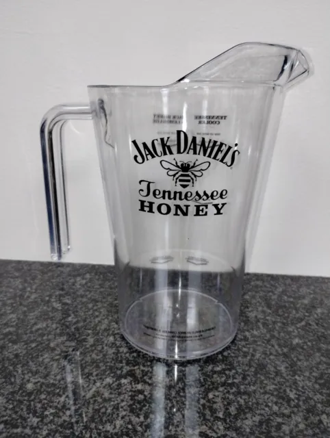 Jack Daniel's  2 Pint To Line Jug Pitcher  Recipes with measures on back