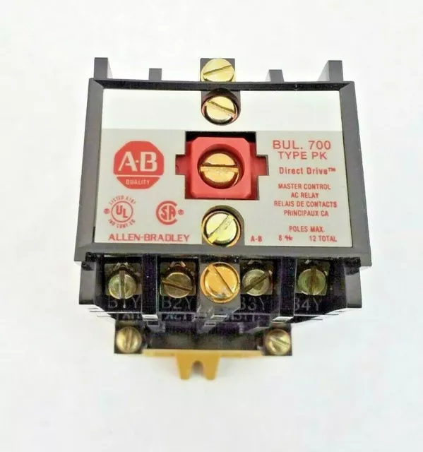 Allen-Bradley AC Control Relay 700-PK800A1 Series B