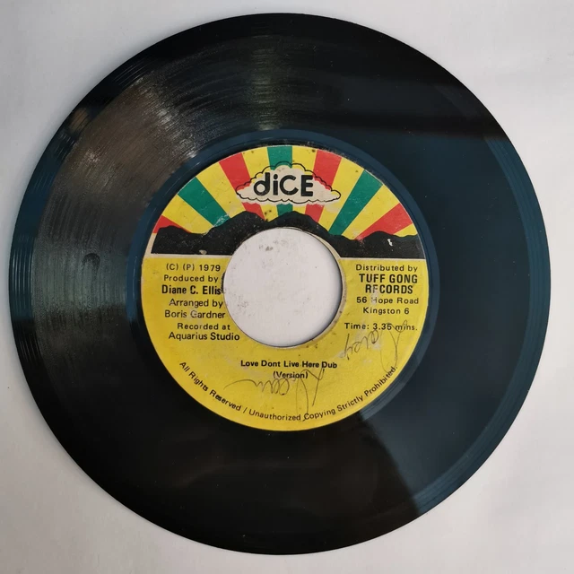 SHARON FORRESTER - LOVE DON'T LIVE HERE ANYMORE / DUB [ diCE ] 7