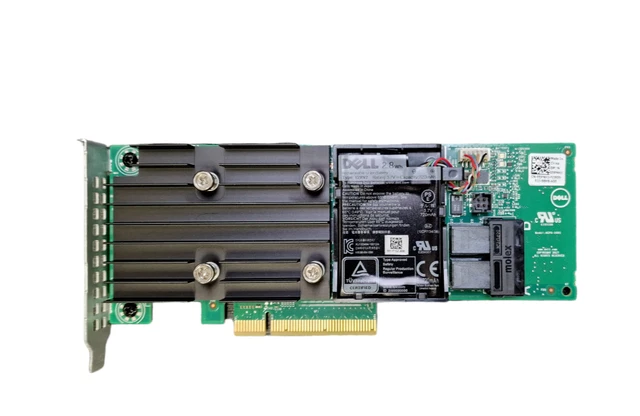 DELL PERC H740P 12Gb 8-Port 8GB PCIe SAS RAID Controller Low Profile ...