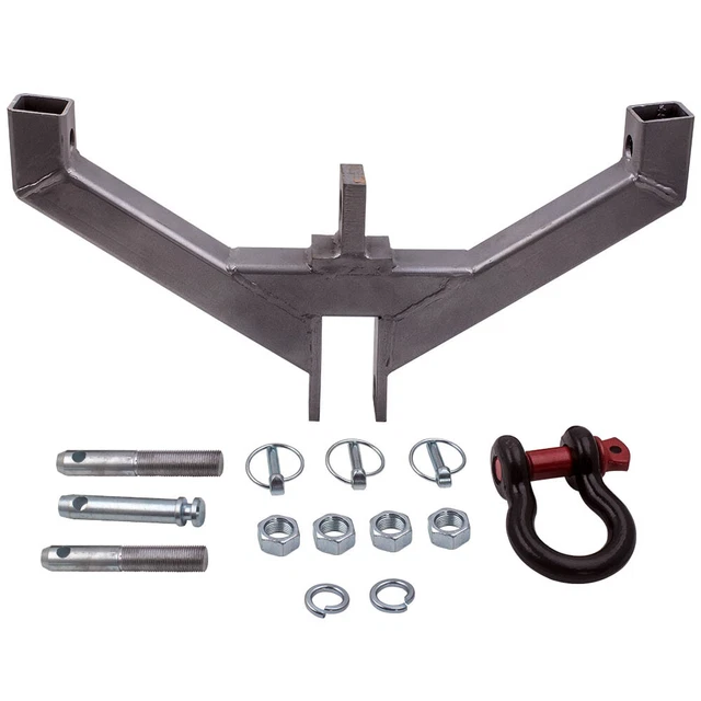 Tractor Skidder Trailer Hitch Receiver Attach 3 Point Quick Hitch System