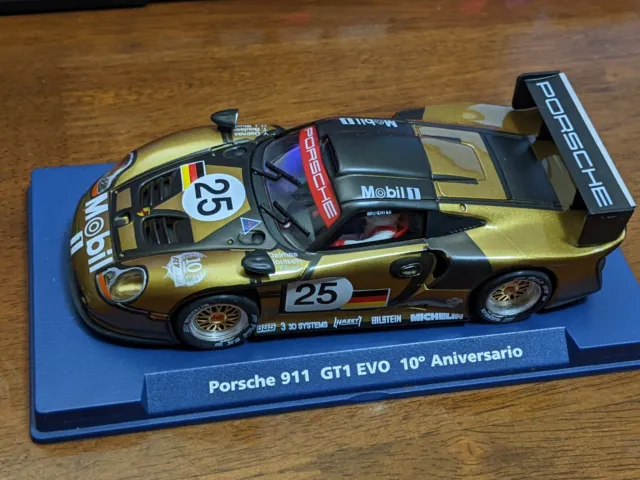 Fly Slotcar Porsche 911 GT1 EVO 10th Anniversario limitiert ED #01199