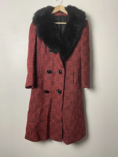 白木/黒塗り FANO STUDIOS VINTAGE COWHORN WOOLEN COAT | www