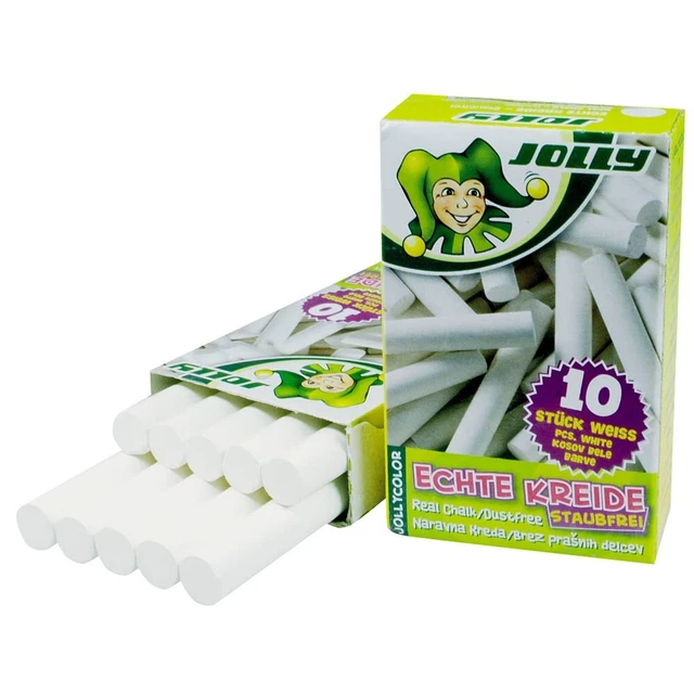 JOLLY Kreide weiß 10 St.