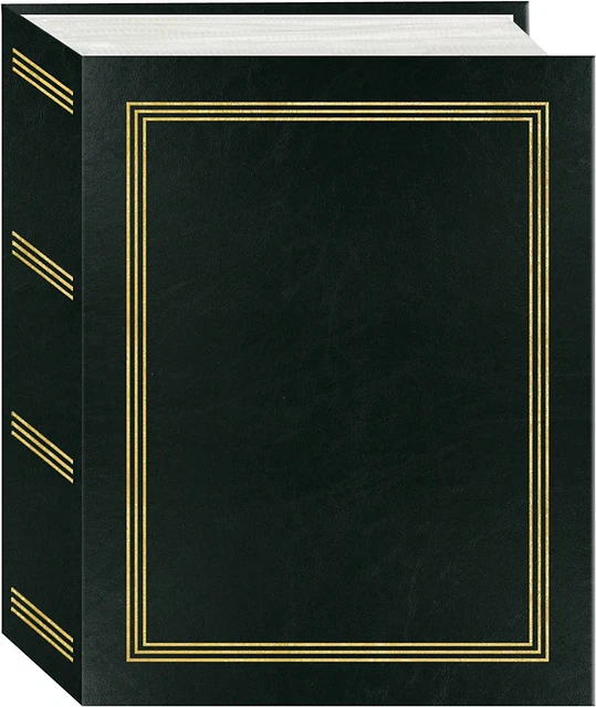 "Álbum de fotos negro A4-100, 100 bolsillos 4""x6"