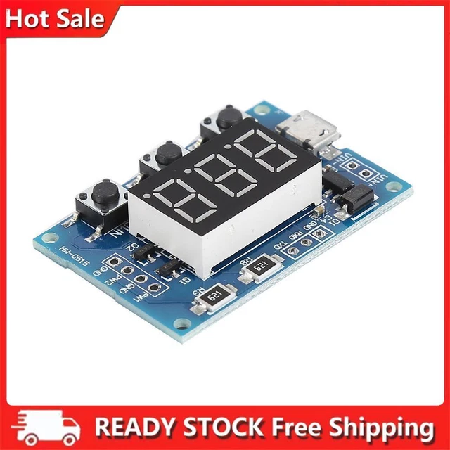 Generatore di segnale PWM ciclo di lavoro scheda frequenza impulsi tubo display LED digitale