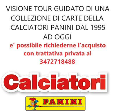 Tour Visione Guidata Collezione Cards Panini Calcio Adrenalyn Dal 1995 Ad Oggi