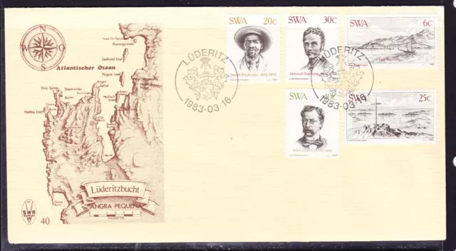 South West Africa 1983 Luderitz First Day Cover 40