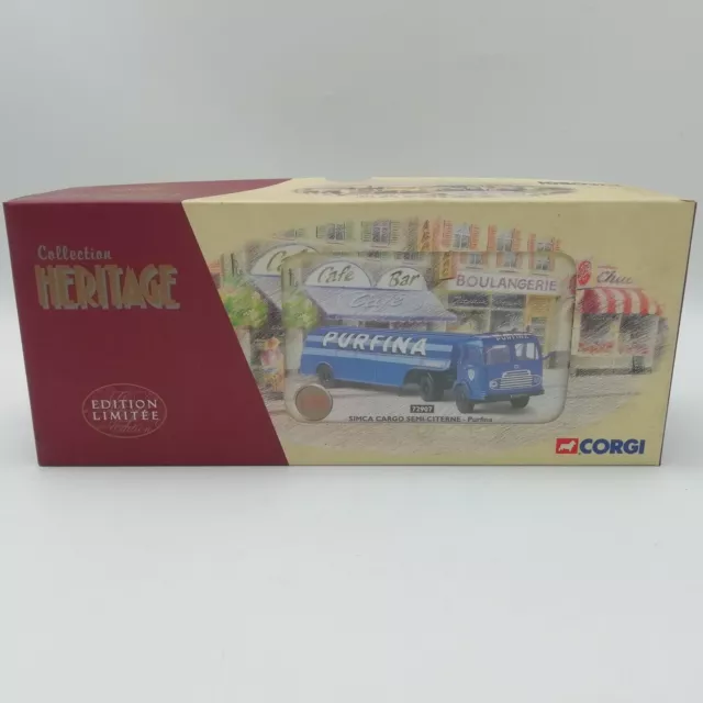 Corgi Heritage 1/50 Simca Cargo Purfine Semi-Tank
