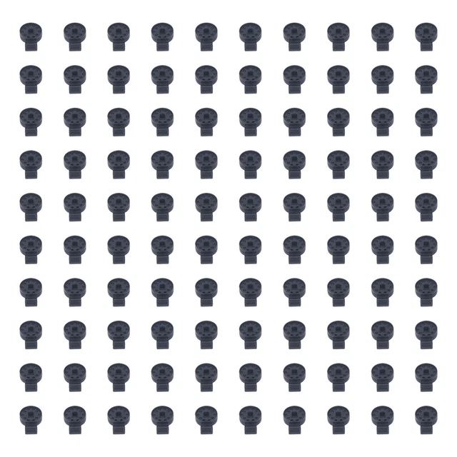 100x Telo Per Ombreggiatura Resistente Clip Di Bloccaggio Per La Rete Di Ombregg