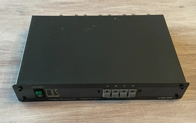 Répartiteur Vidéo Kramer VM-5S 1:5 - Pour Splitter Ton Signal Audio Et Vidéo