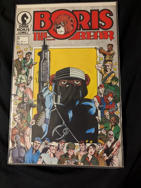 Boris The Bear #9 Gi Joe Parody Dark Horse. High Grade