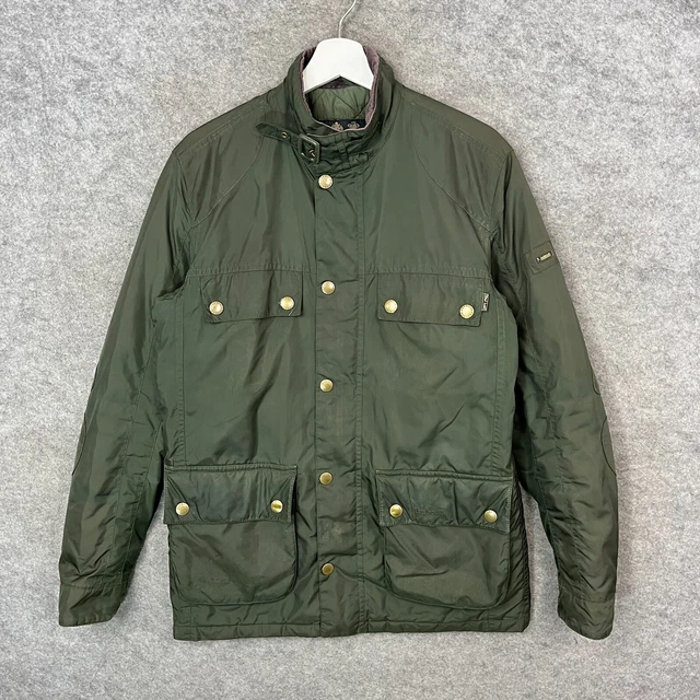 BARBOUR MEN S MEDIUM T266 Epsom Waterproof Insulated Jacket Beige Outdoors. 116.24 PicClick