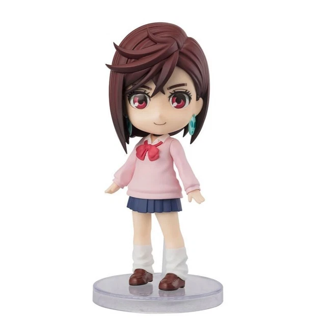 DEXSHUN Lot de 2 figurines d'anime Okarun Ayase Momo - Modèle debout - PVC - Marchandises - Statue d'anime - Objets de collection - Décoration de bureau - Cadeaux