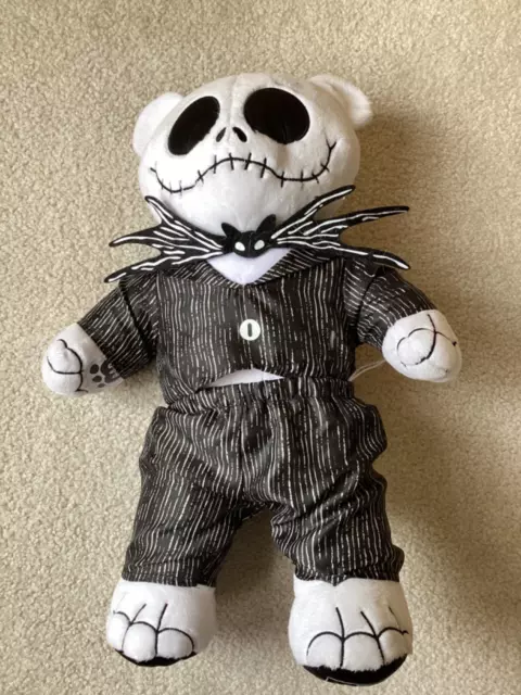 Build a Bear Nightmare Before Christmas Jack Skellington Plush with Sound