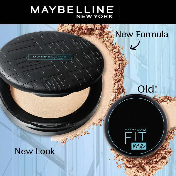 MAYBELLINE Poudre Pressée Fit me Matte Poreless SPF32 PA+++ 16H Contrôle de...