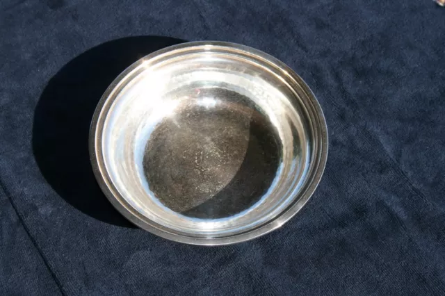 Alte kleine Silberschale Schale Silber 835er 82g mit Gravur