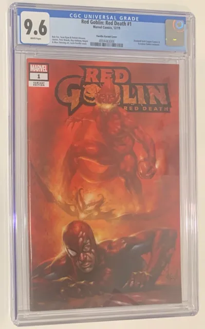 Marvel Red Goblin Red Death #1  Parrillo Variant Graded Cover CGC 9.6 Comic