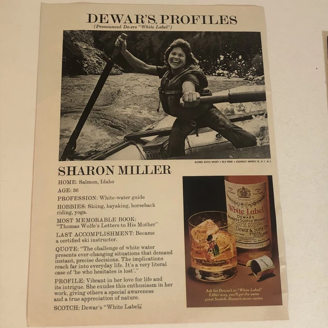 1976 Dewars White Label Scotch Vintage Print Ad Advertisement pa10