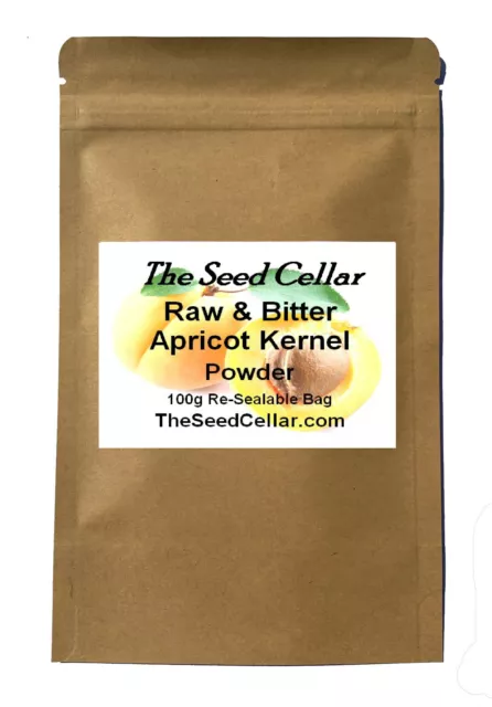 Bitter Apricot Kernels Powder - Himalayan  - Free UK Delivery