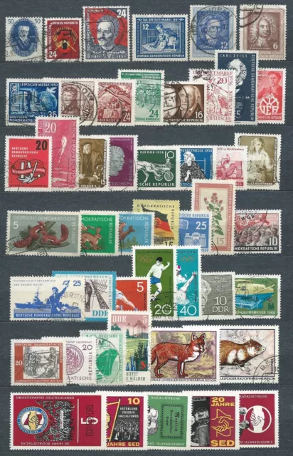 Lot Nº 15 - Ddr / Allemagne Est - Timbres Obl. / Used