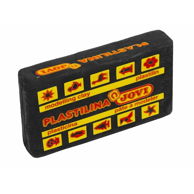 Plastilina Jovi Nero 50 g [30 Pezzi]