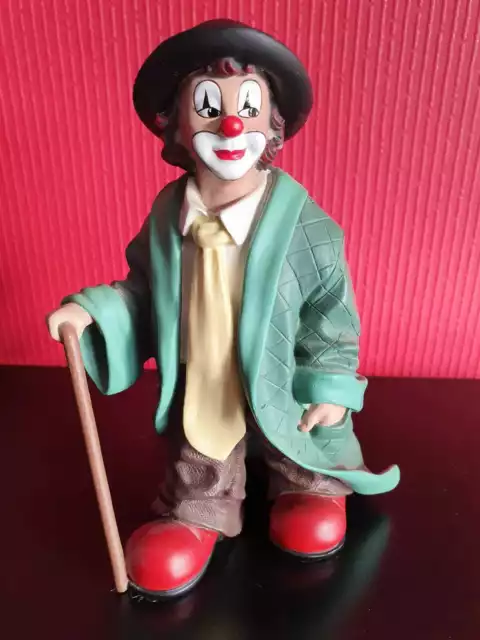 Gilde Clowns "Gernegroß" Nr. 10124 Mitgliederfigur Ausgabe 2003 wie NEU Krawatte