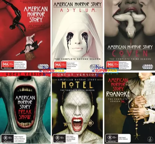 American Horror Story The Complete Seasons 1-6 DVD