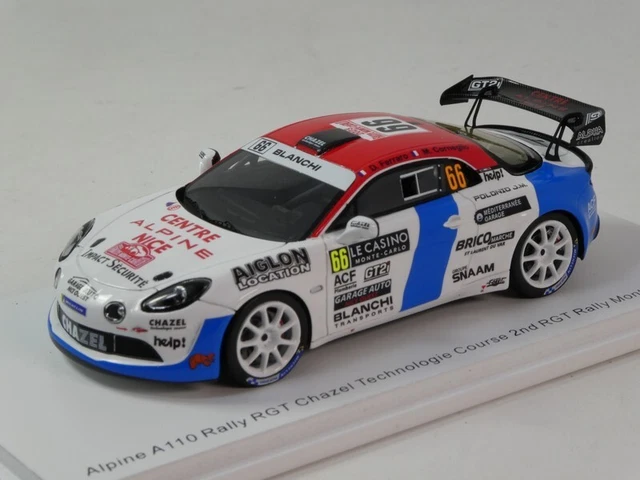 Alpine A110 RGT+ - Rallye Du Mont Blanc - 2024 - #15 R.ASTIER / D.GIRAUDET