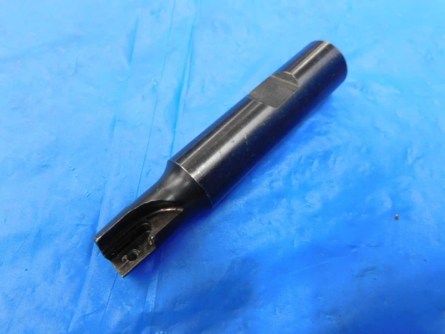 Iscar 1/2" Dia. Single Fl Indexable End Mill E90A-D.50-W.62 5/8" Shank 1 Fl