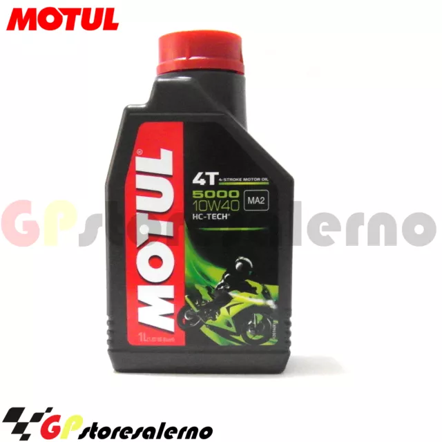 1 Litro Lt Olio Motore Motul 5000 10W40 4T Hc Tech Moto Atala