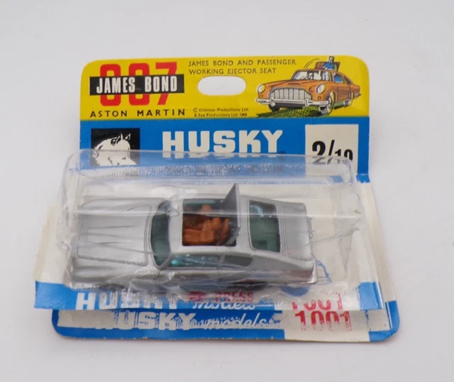 HUSKY MODELS 1001 James Bond Aston Martin Very Near Mint £149.99 ...