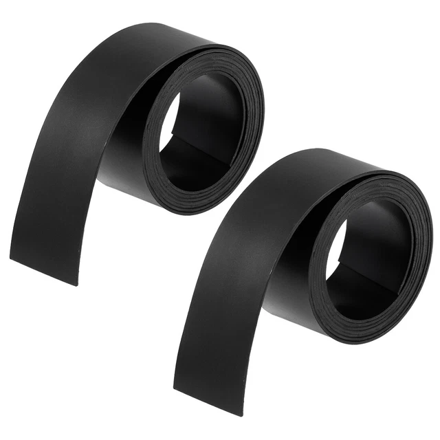 2 Pz Asciutto Cancella Flessibile Magnetico 3.3 Piedi Magnetico Foglio Nero