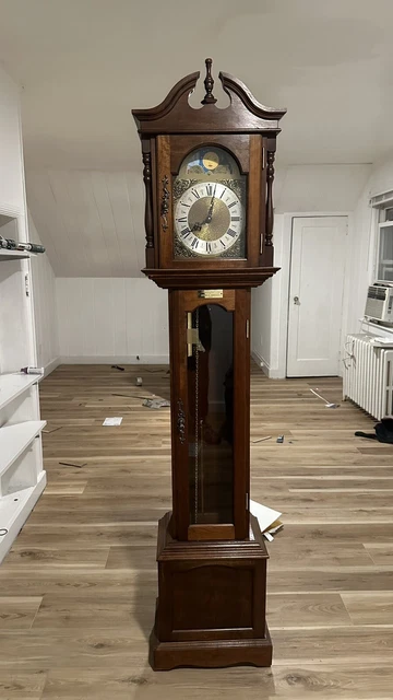 Grandfather 1974 Clock Emperor Model 100M Movement