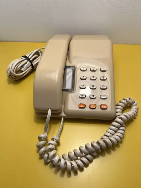 Home Phone Vintage 1980's British Telecom S/1000 Retro Tested Working Free P&P.