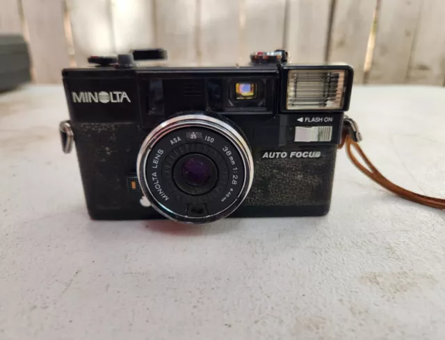 Minolta Hi-Matic AF2 38mm Point and Shoot Film Camera