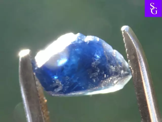 Australian Natural Rough 2.51 ct Blue Sapphire "Stunning_Gemstones"