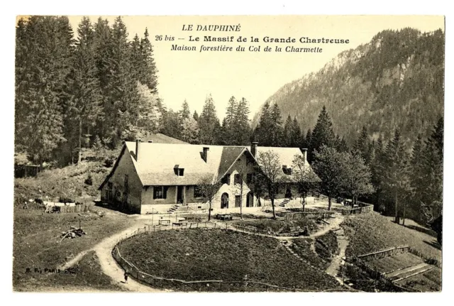CPA 38 Isère Grande Chartreuse Maison Forestière du Col de la Charmette