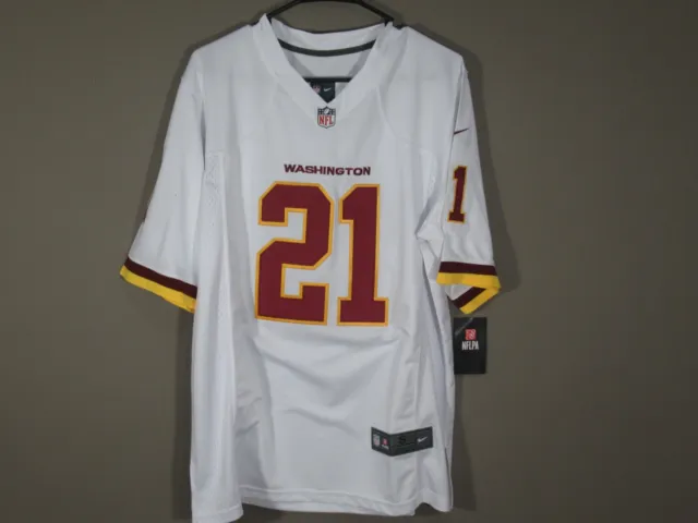 NWT Sean Taylor #21 Washington Redskins Commanders Jersey White Size Small