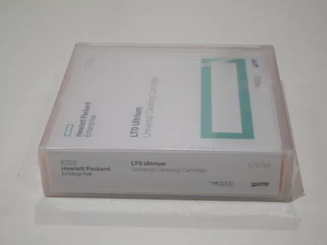 HP Enterprise HPE LTO Ultrium Universal Cleaning Tape Cartridge C7978A - NEW 3