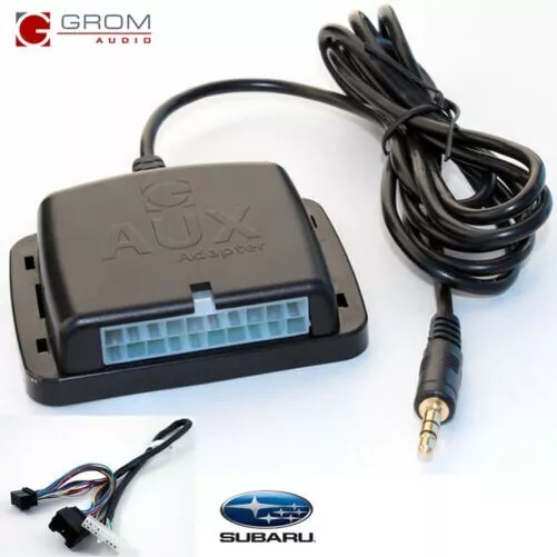 Grom Audio aux-In Auxiliaire Adaptateur Kit - Subaru Impreza Legacy Outback