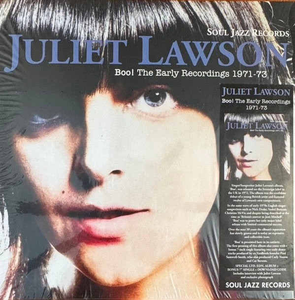 英LP Juliet Lawson Boo! The Early Recordings 1971-73 SJRLP537 Soul Jazz Records UK /00274 Juliet Lawson – Boo! The Early Recordings 1971-73 | Soul