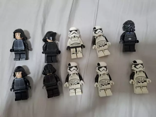 Lego Star Wars Bulk Lot Mini Figures And Accessories Pilot Officer Troopers