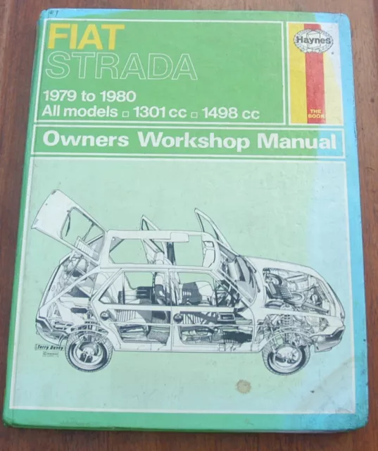 Haynes workshop manual 479 Fiat Strada 1979-1980