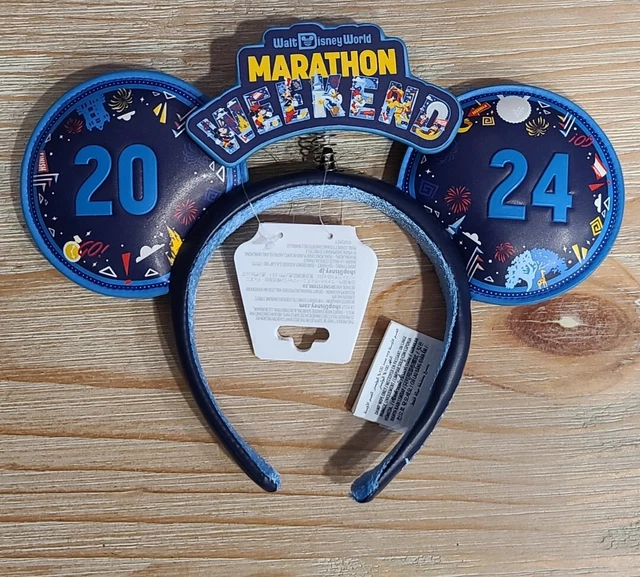 2025 WALT DISNEY World Run Disney Marathon Weekend Minnie Ear Headband