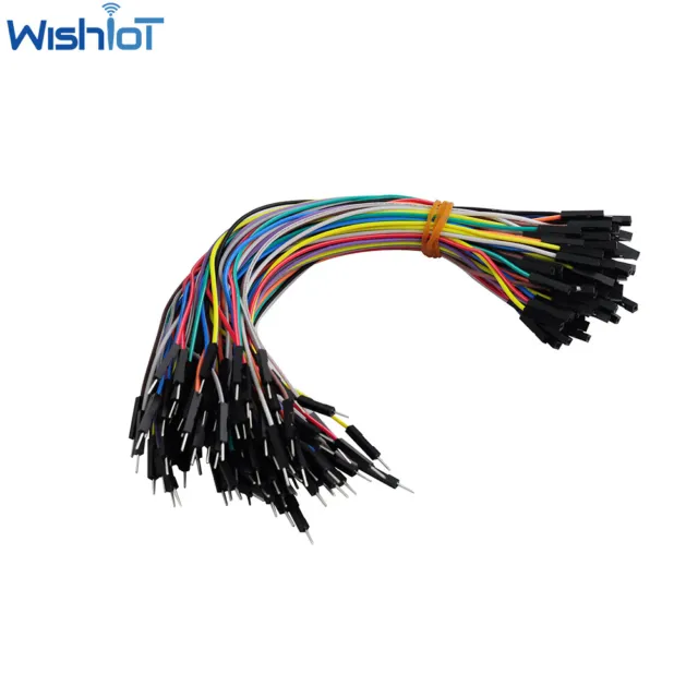 100pcs 20cm Dupont Cable Lead Wire M-F Female to Male Jumper Wire For Breadboard