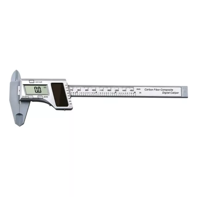 Electronic Vernier Caliper Solar 6 Inch/150mm Digital Micrometer- Depth Gauge